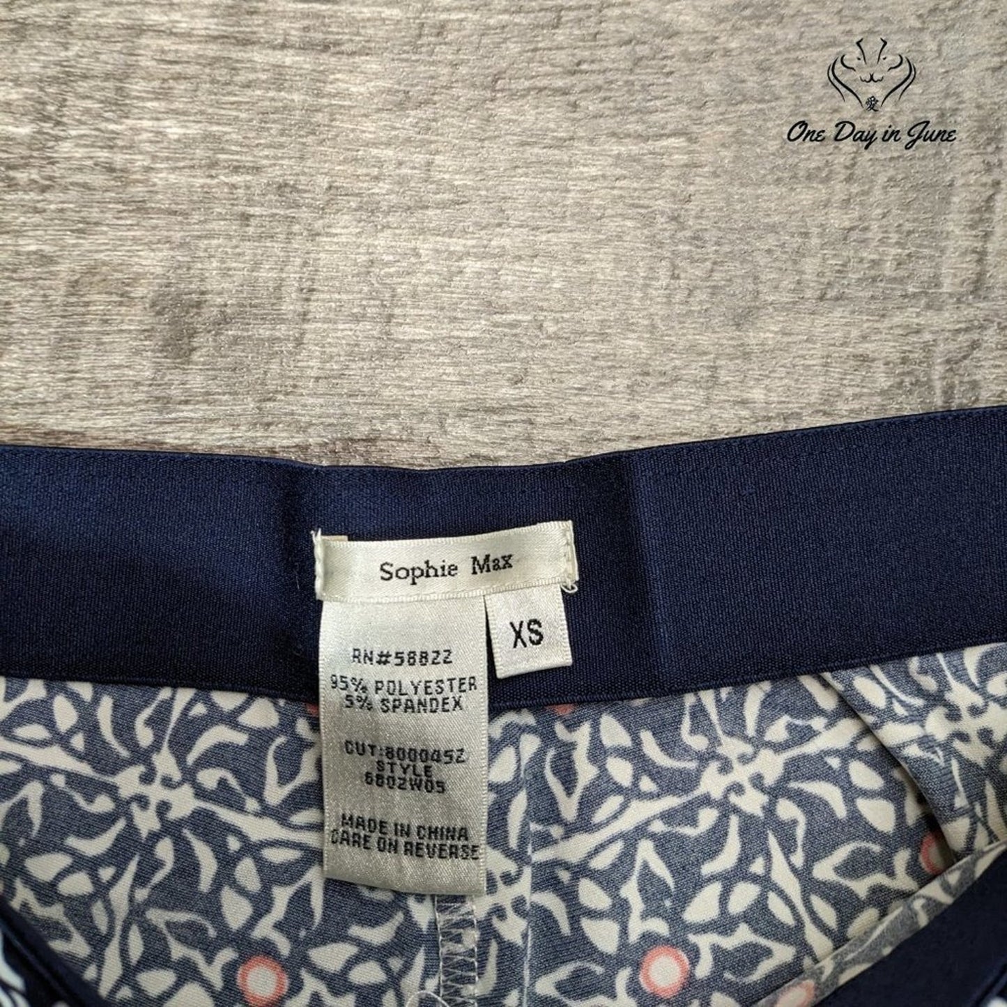 Sophie Max Wide Leg Casual Pants Size XS