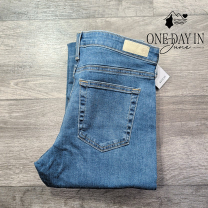 AG Adriano Goldschmied The Jodi Crop High Rise Slim Flare Jeans NWT Size 4 (27)