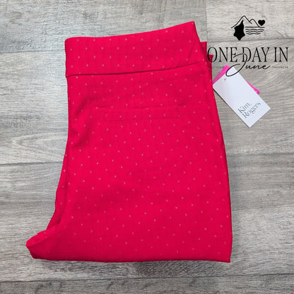 Kim Rogers Red Diamond Millenial Pants Size 14