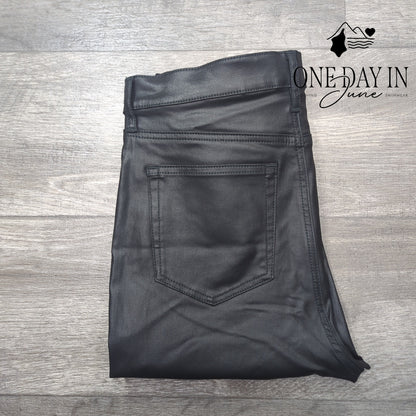 Loft Coated Denim The Skinny Jeans Size 6