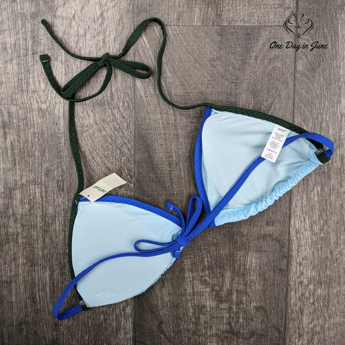 American Eagle Outfitters Halter Bikini Top Size XL