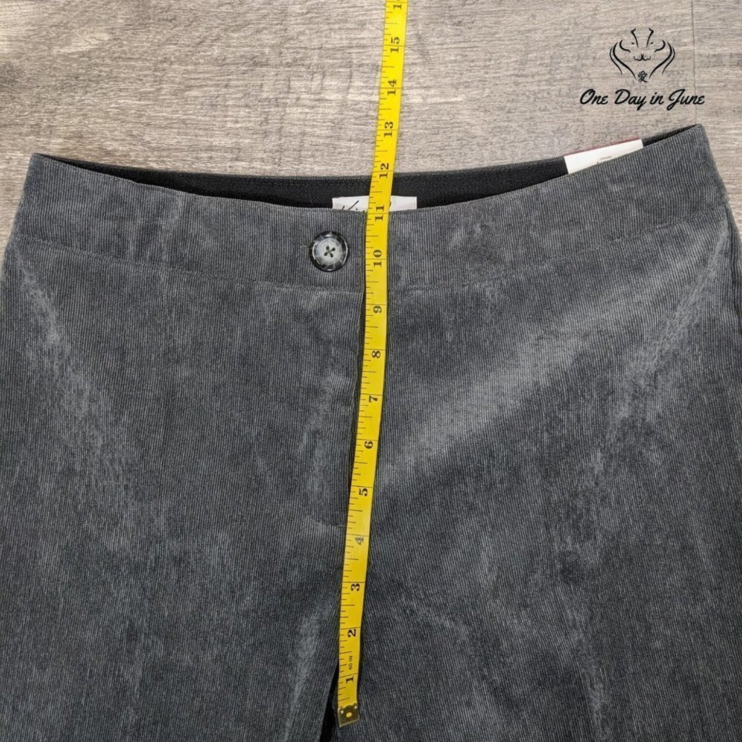 Kim Rogers Comfort Waist Corduroy Pants Size 10