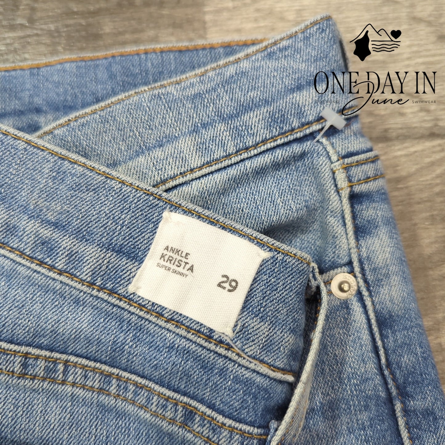 Hudson Krista Ankle Super Skinny Straight Size 29 (8)