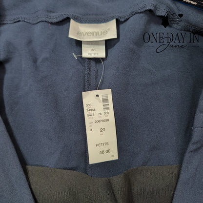 Avenue Petite Tummy Control Pull On Pants Size 20P