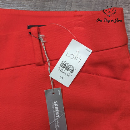 Loft Marisa Skinny Pants Size 10