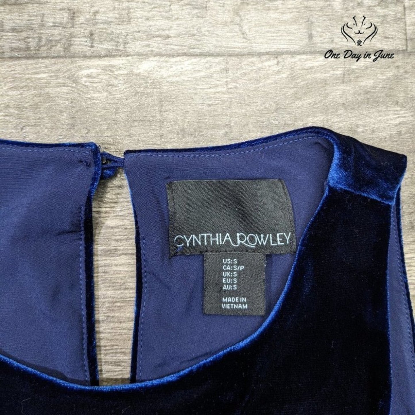 Cynthia Rowley Sleeveless Mini Dress Size S