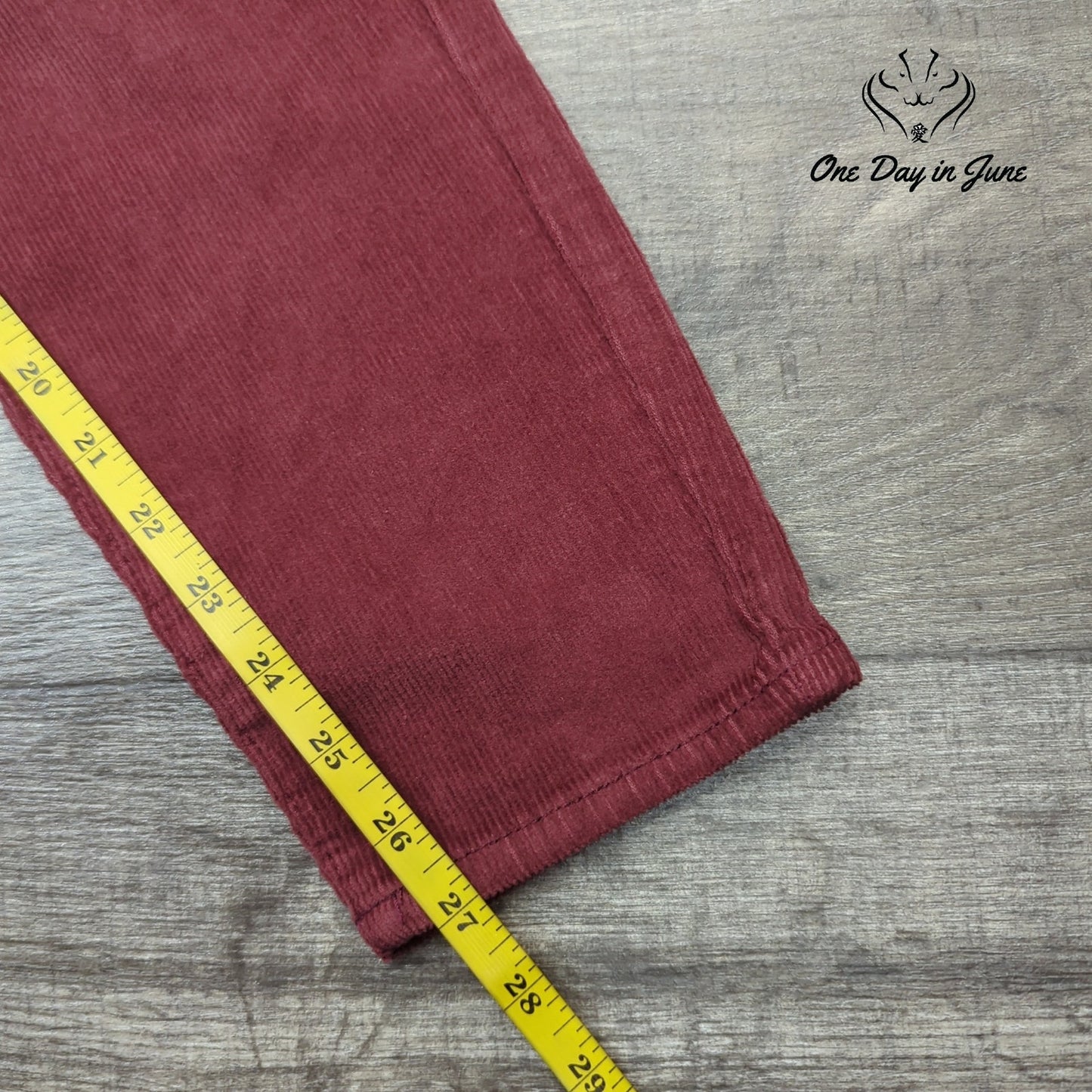 Kenzie The Kelsey High Rise Skinny Corduroy Pants Size 10