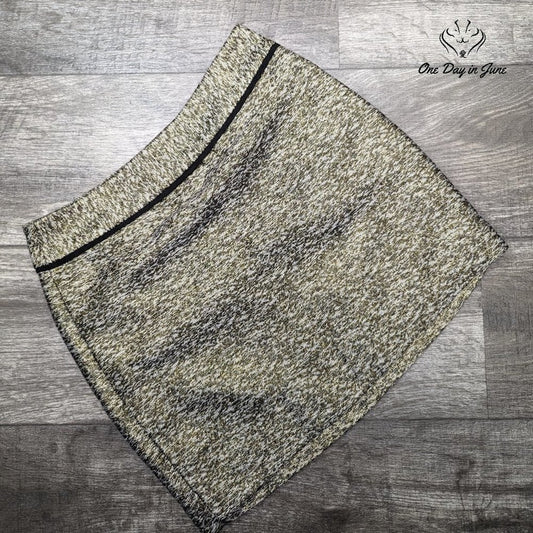The Limited Gold Accent Mini Skirt Size 0