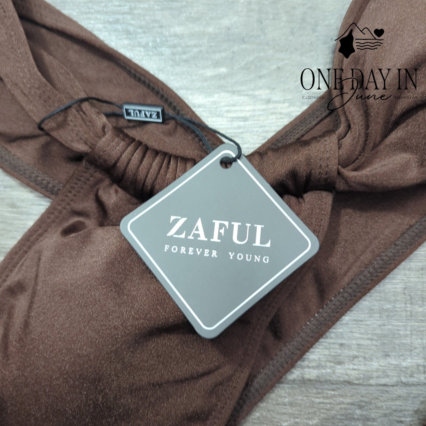 Zaful One Shoulder Bikini Swimsuit Size M