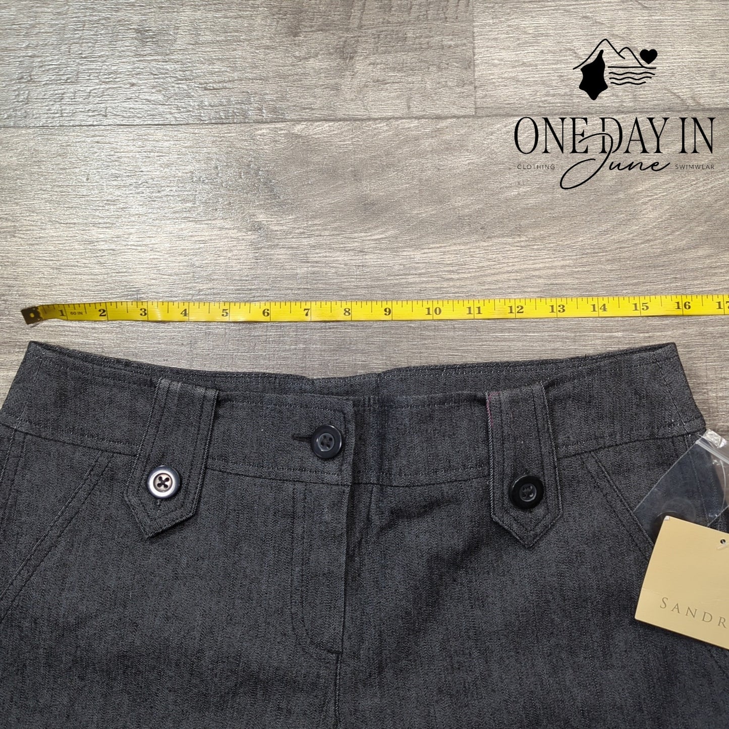 Sandro Flat Front Shorts Size 6