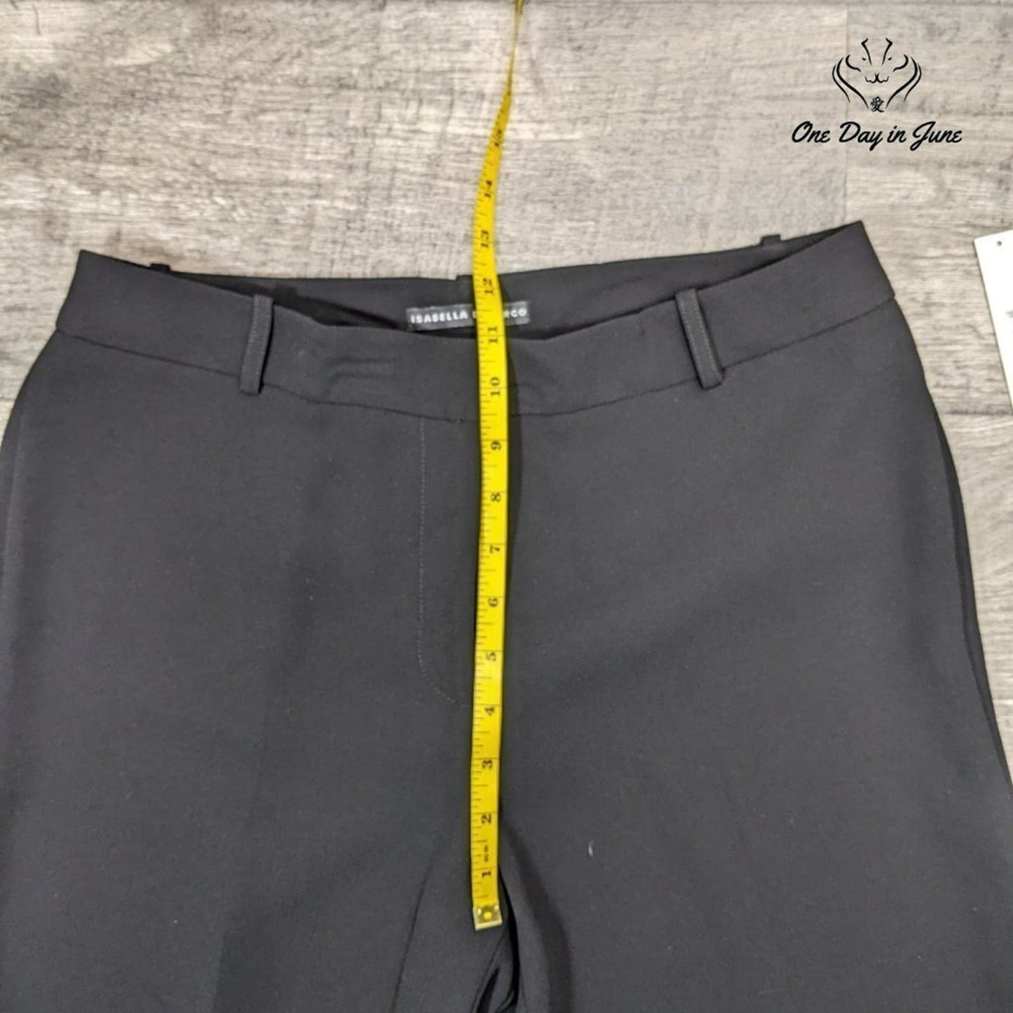 Isabella DeMarco Straight Leg Dress Pants Size 10