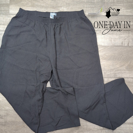 Koret French Quarter Pull On Casual Pants Size 18W Short