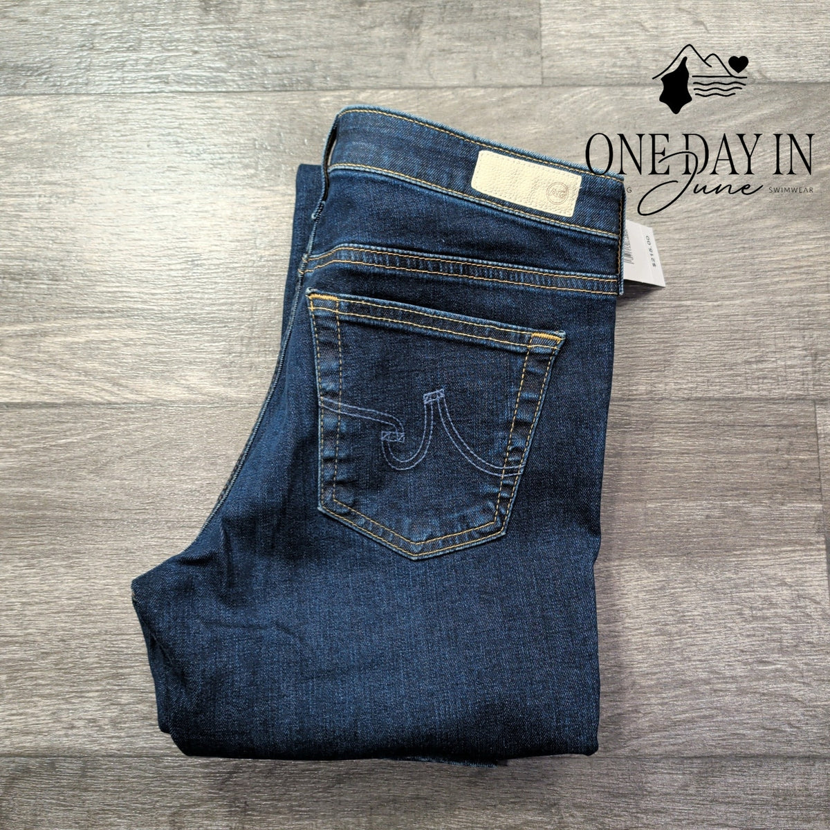 AG Adriano Goldschmied The Legging Super Skinny Dark Wash Jeans NWT Size 4 (27)