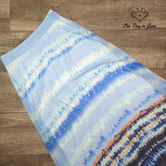 Cato Sheer Lined Maxi Skirt Size 8