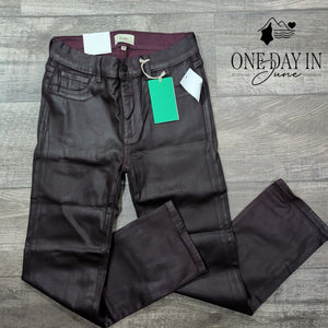 DL1961 Mara Straight Ultimate Coated Jeans Size 8 (29)