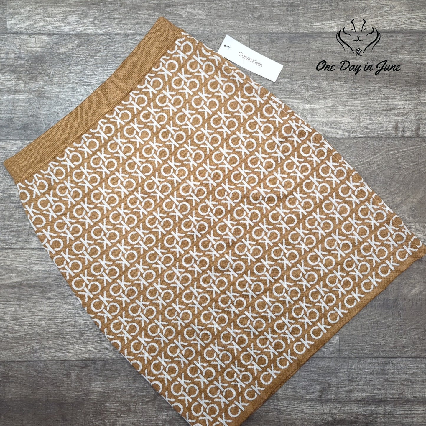 Calvin Klein Pull On Pencil Skirt Size M