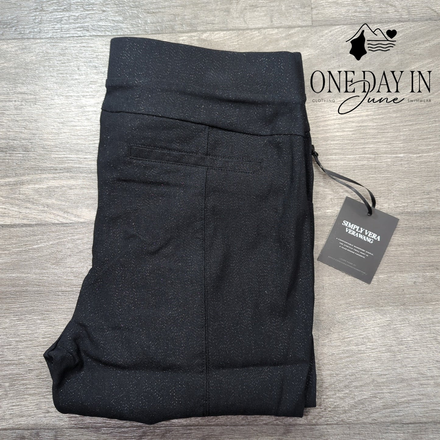 Simply Vera Mid Rise Skinny Pants Size M