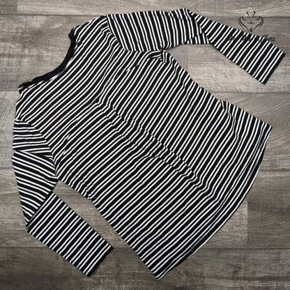 Westbound Striped Long Sleeve Top Size S