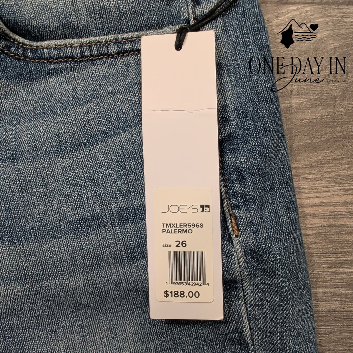 Joe's Jeans The Icon Mid Rise Skinny Ankle Jeans Palermo NWT Size 2 (26)