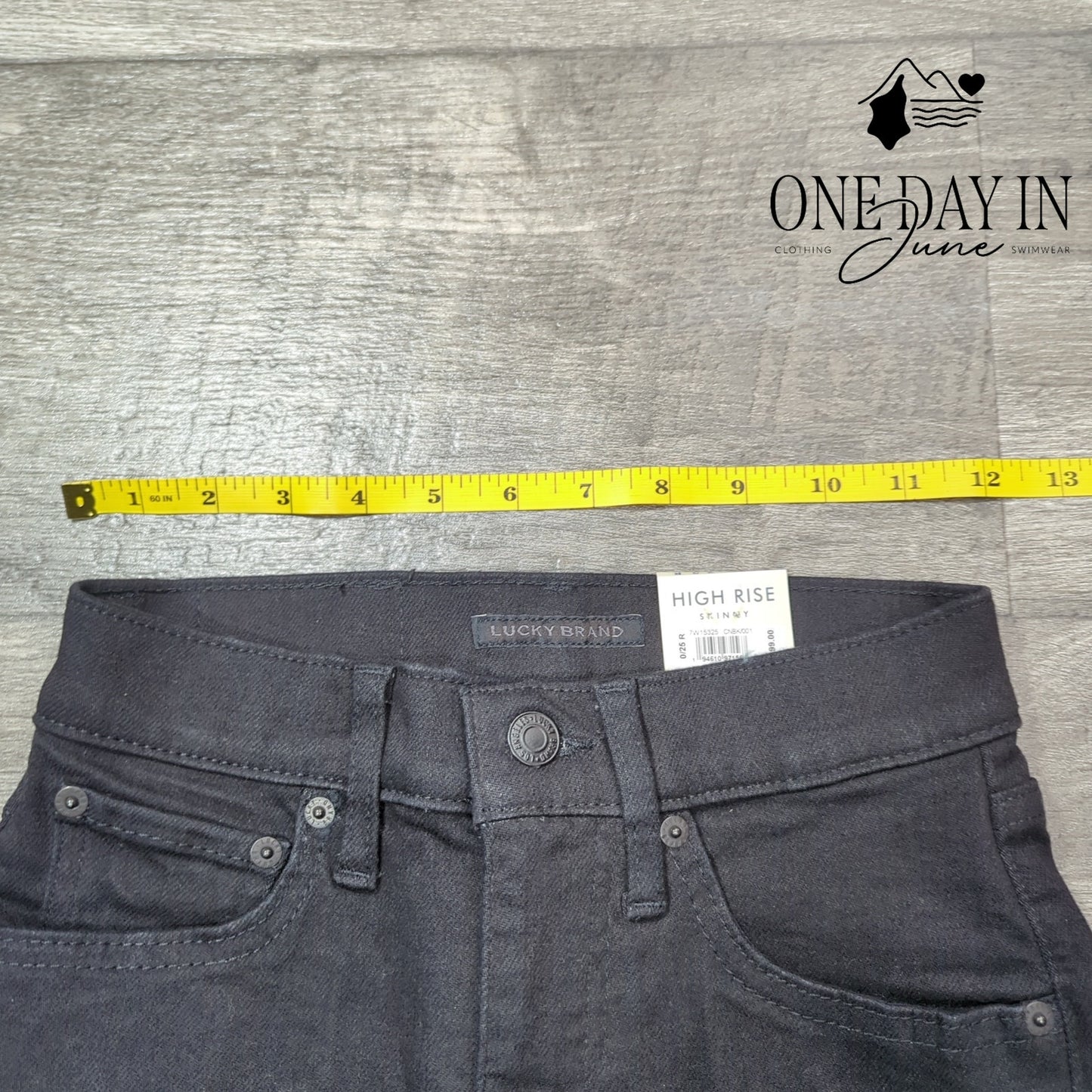 Lucky Brand Bridgette High Rise Skinny Jeans Size 0