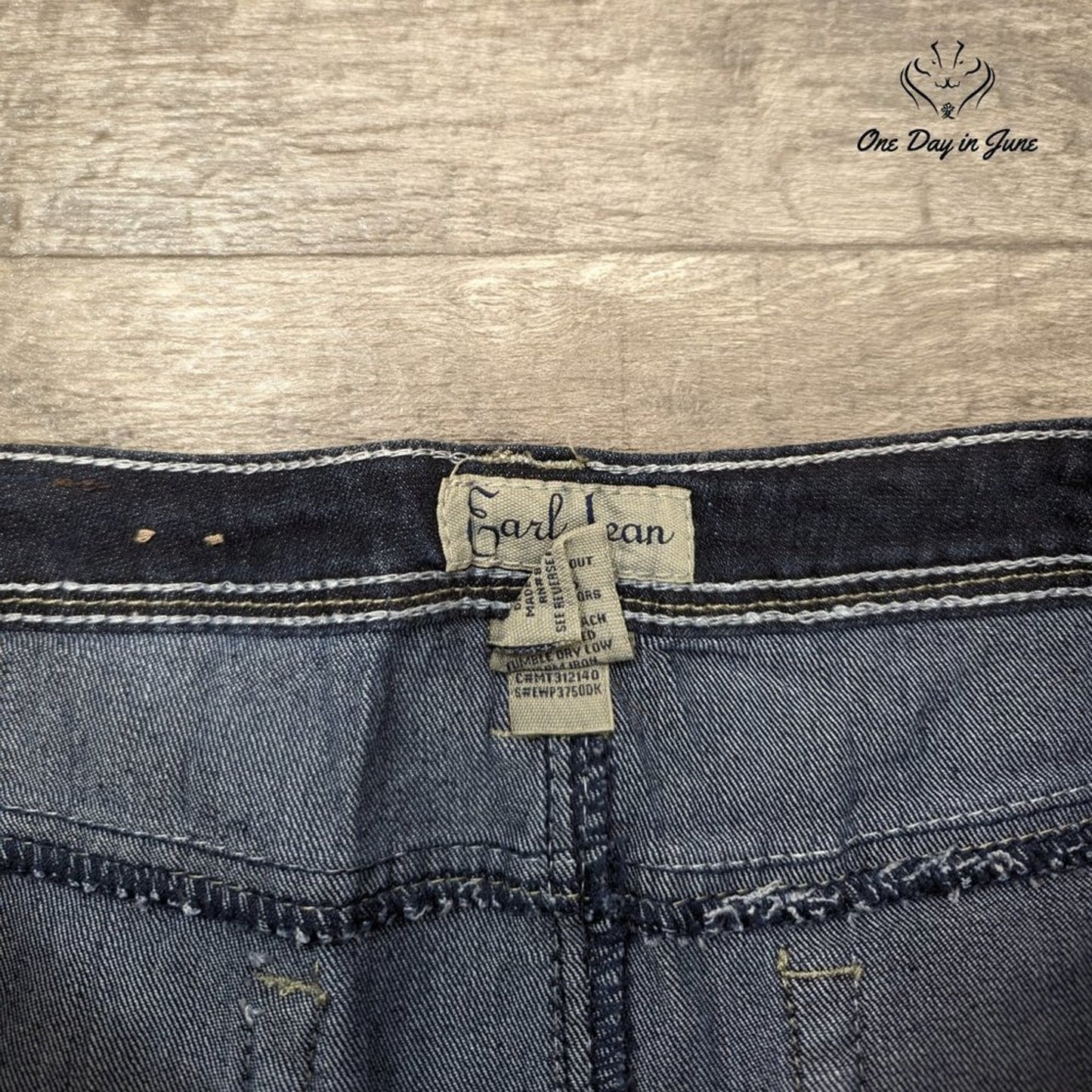 Earl Jean Petite Denim Mini Skirt Size 10P
