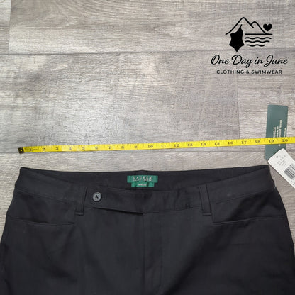 Ralph Lauren Adelle Slimming Fit Modern Straight Trouser Pants Size 16