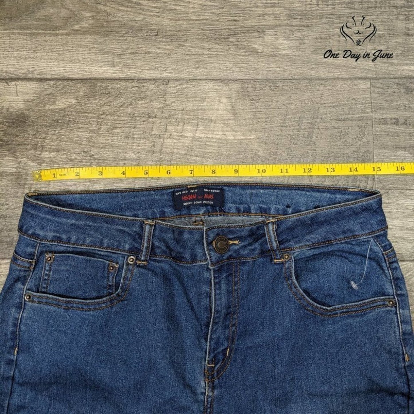 Megan Jeans Juniors Straight Leg Jeans Size 13