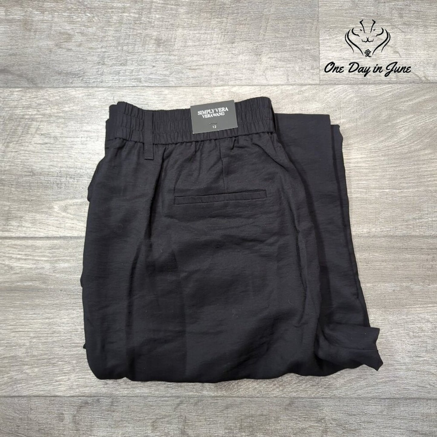 Simply Vera Comfort Waist Casual Pants Size 12