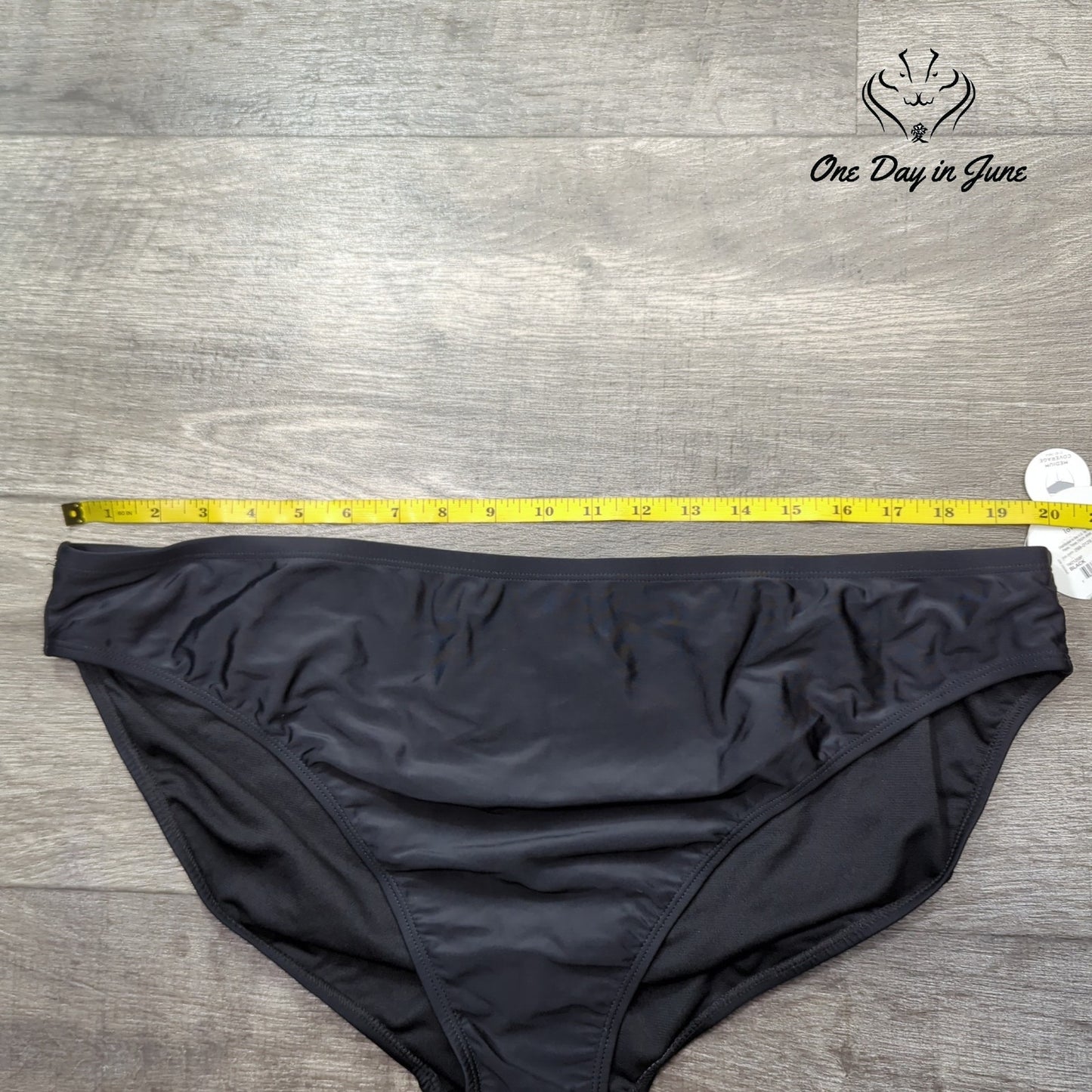 Decree Hipster Low Rise Bikini Bottom Size 2X