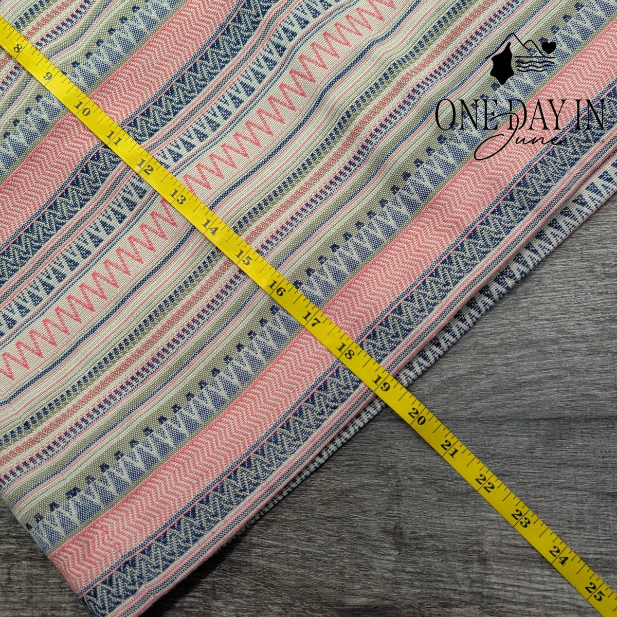 Loft Geometric Striped Jacquard Mini Skirt Pink Blue NWT $54.99 Size 16