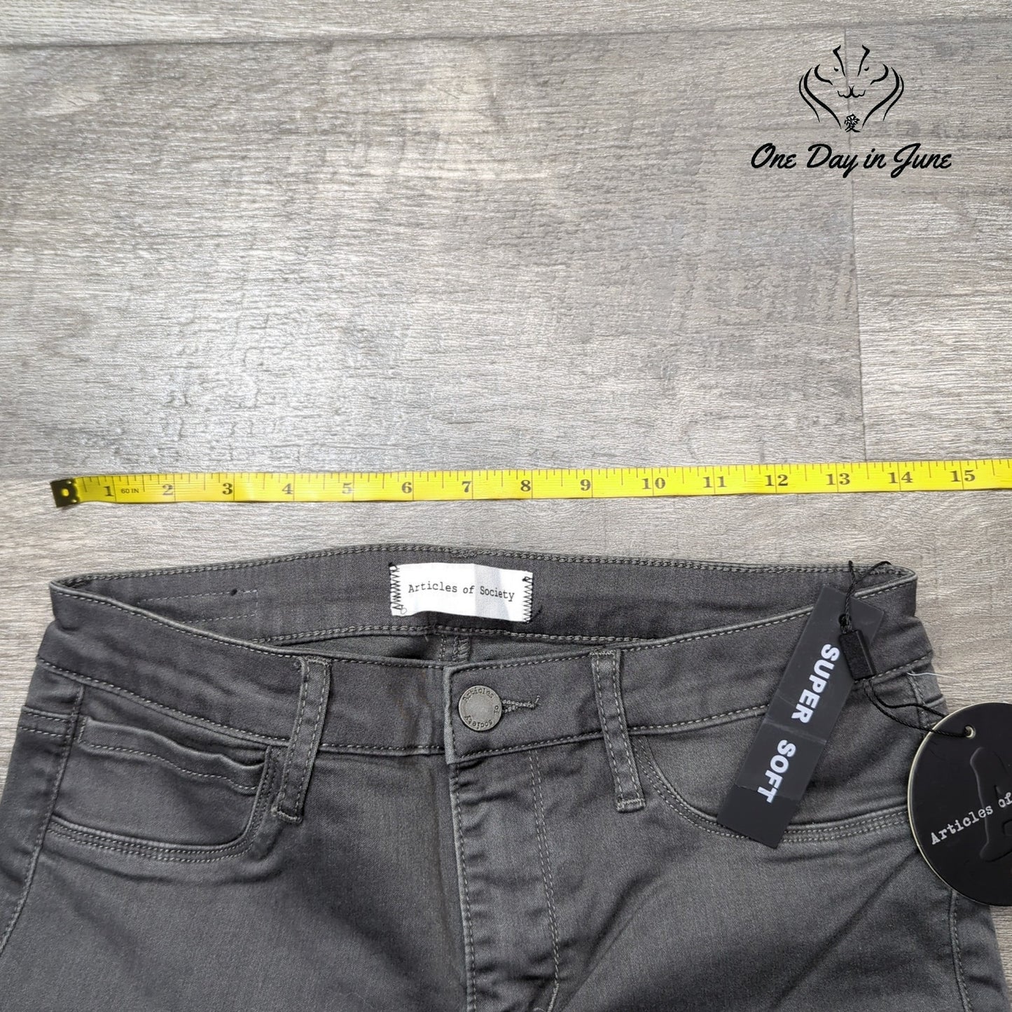 Articles of Society Fairbanks Midrise Skinny Ankle Jeans Size 27 (4)