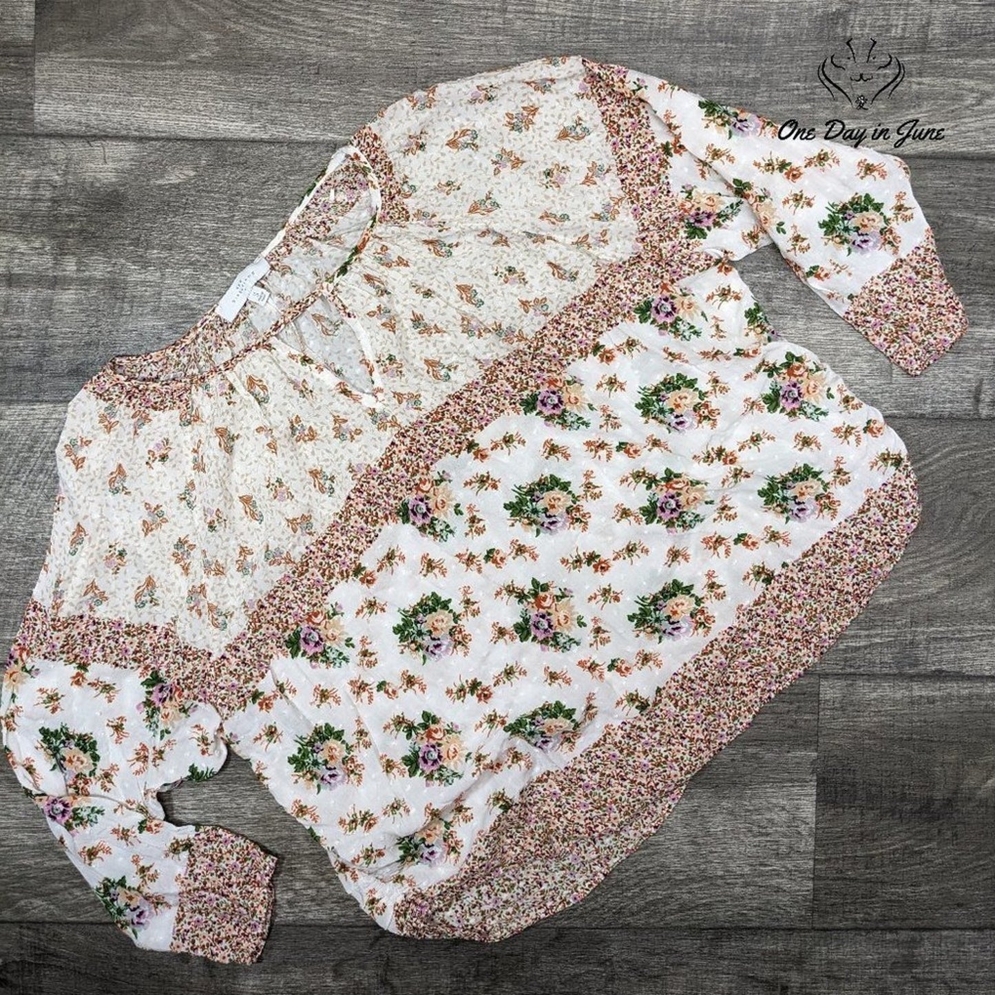 New Directions Boho Top Size S