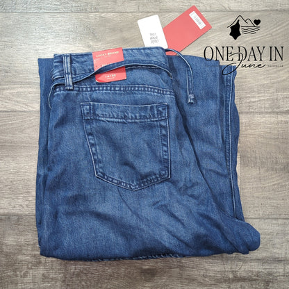 Lucky Brand Palazo Liquid Denim Wide Leg Jeans Size 14