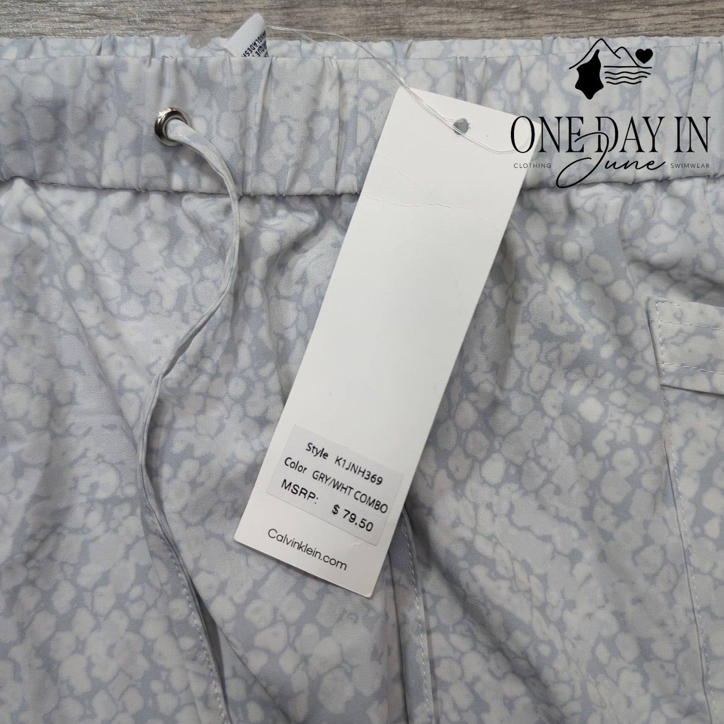 Calvin Klein Drawstring Light Weight Skirt Size S