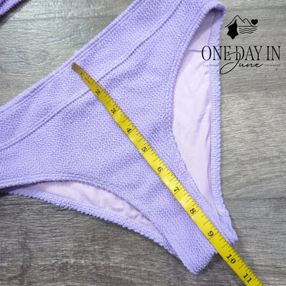 Yukari Smocked Bikini Swimsuit Size M