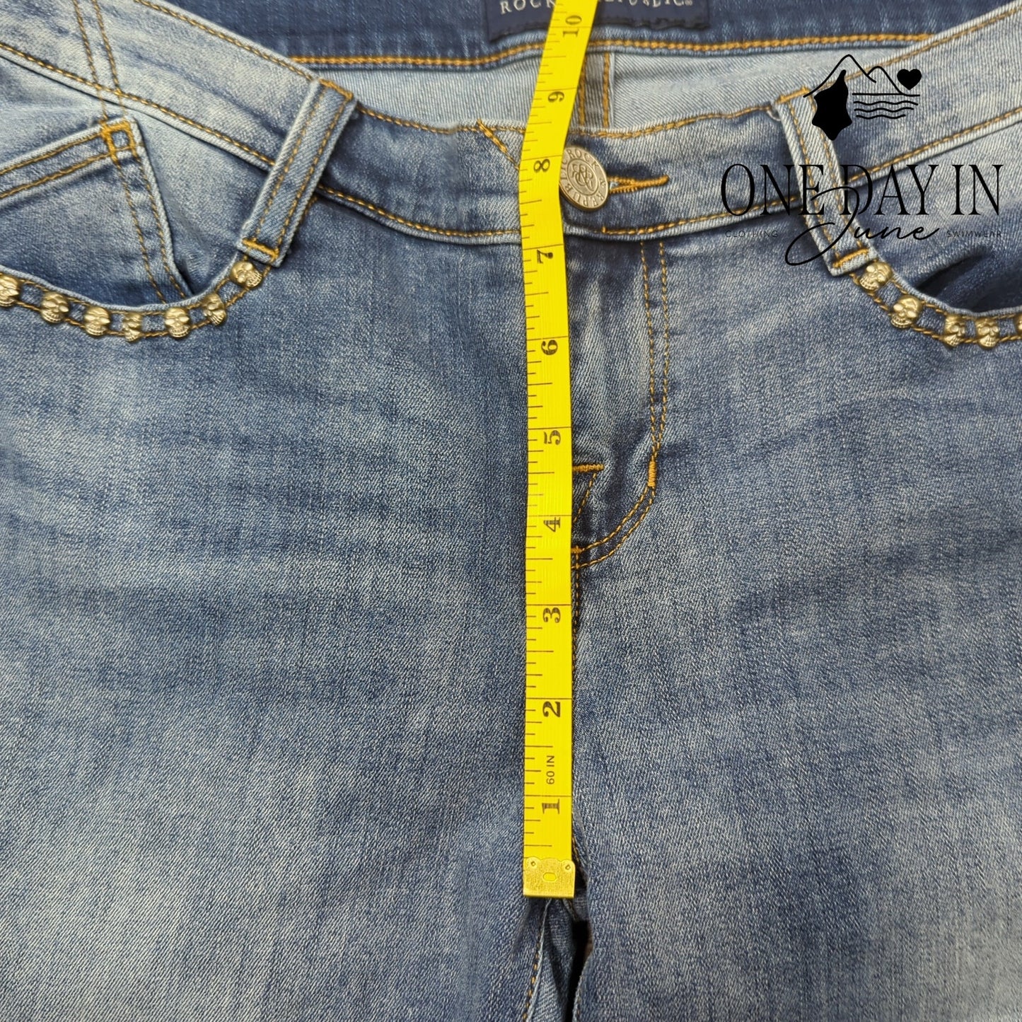 Rock & Republic Berlin Straight Leg Jeans Size 8