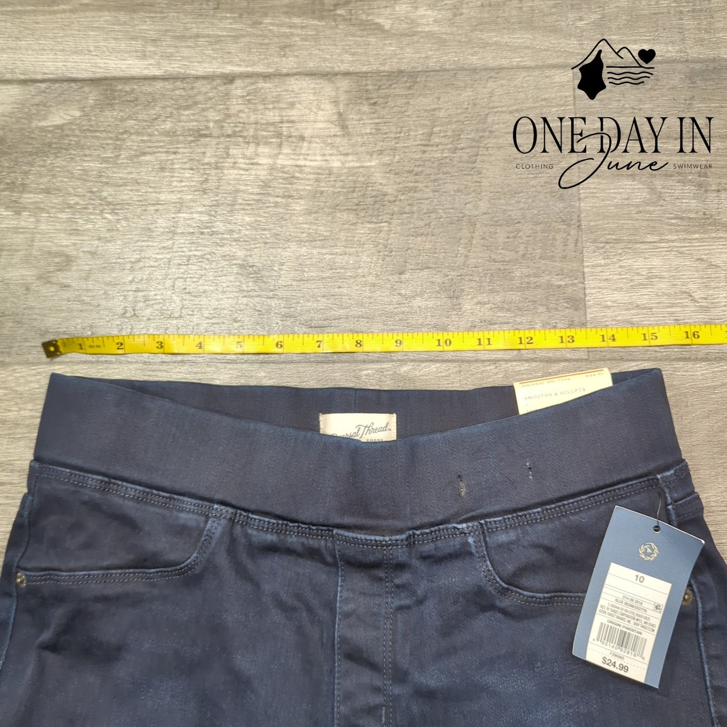Universal Thread High Rise Pull On Jegging Jeans Size 10