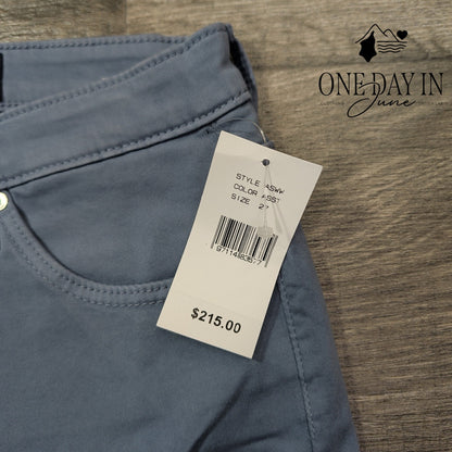 AG Adriano Goldschmied The Jodi Crop High Rise Slim Flare Jeans Blue NWT Size 4