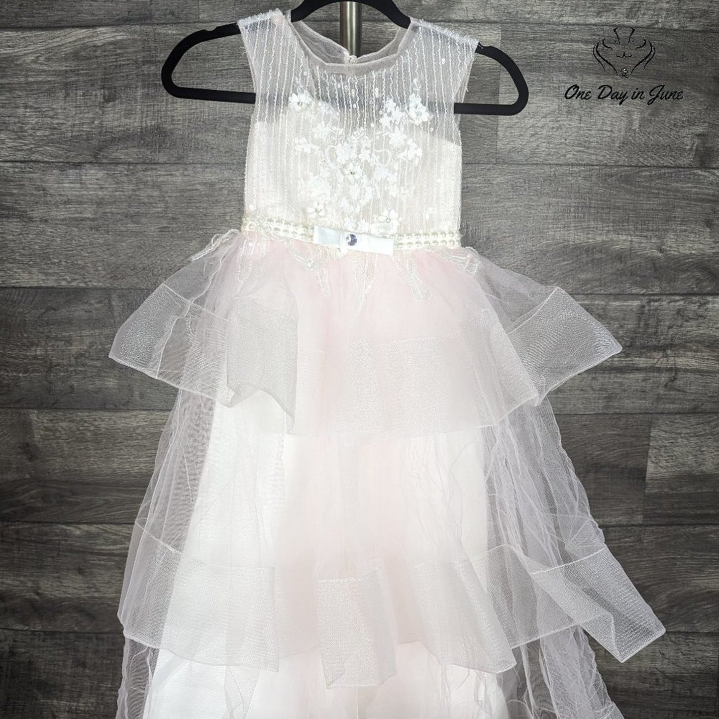 IBTOM CASTLE Sleeveless Tulle Dress Size 6-7