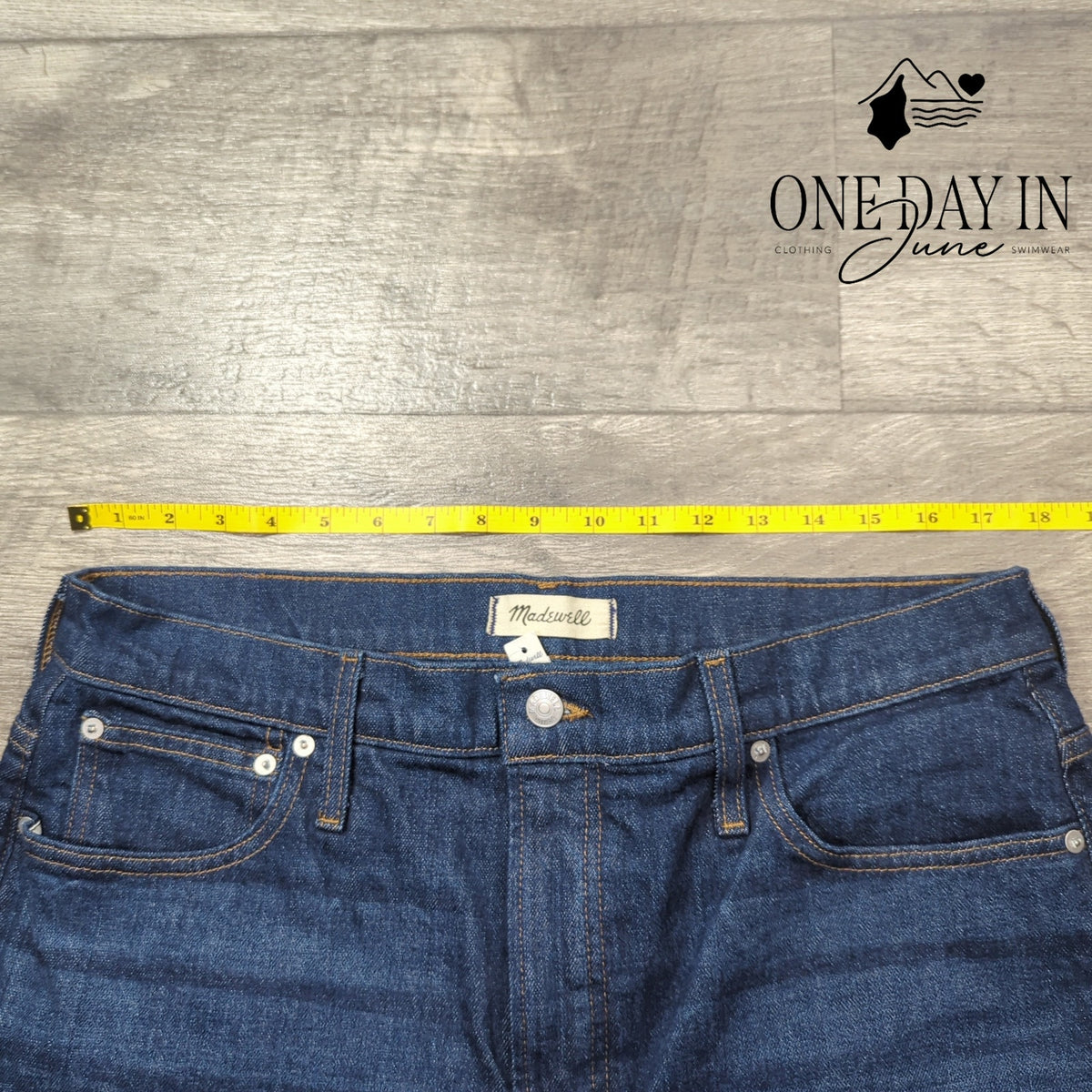 Madewell The Perfect Vintage Flare Jeans Dark Wash NWT Size 32 (14)