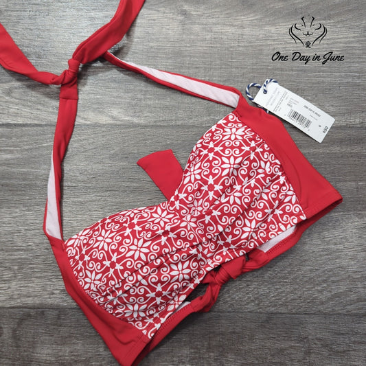 Sonnet Shores Tie Back Halter Bikini Top Size 6
