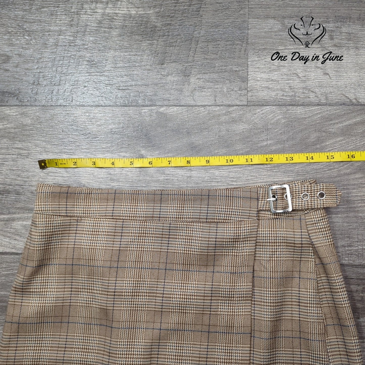 Hesperus Wrap Mini Skirt Size M