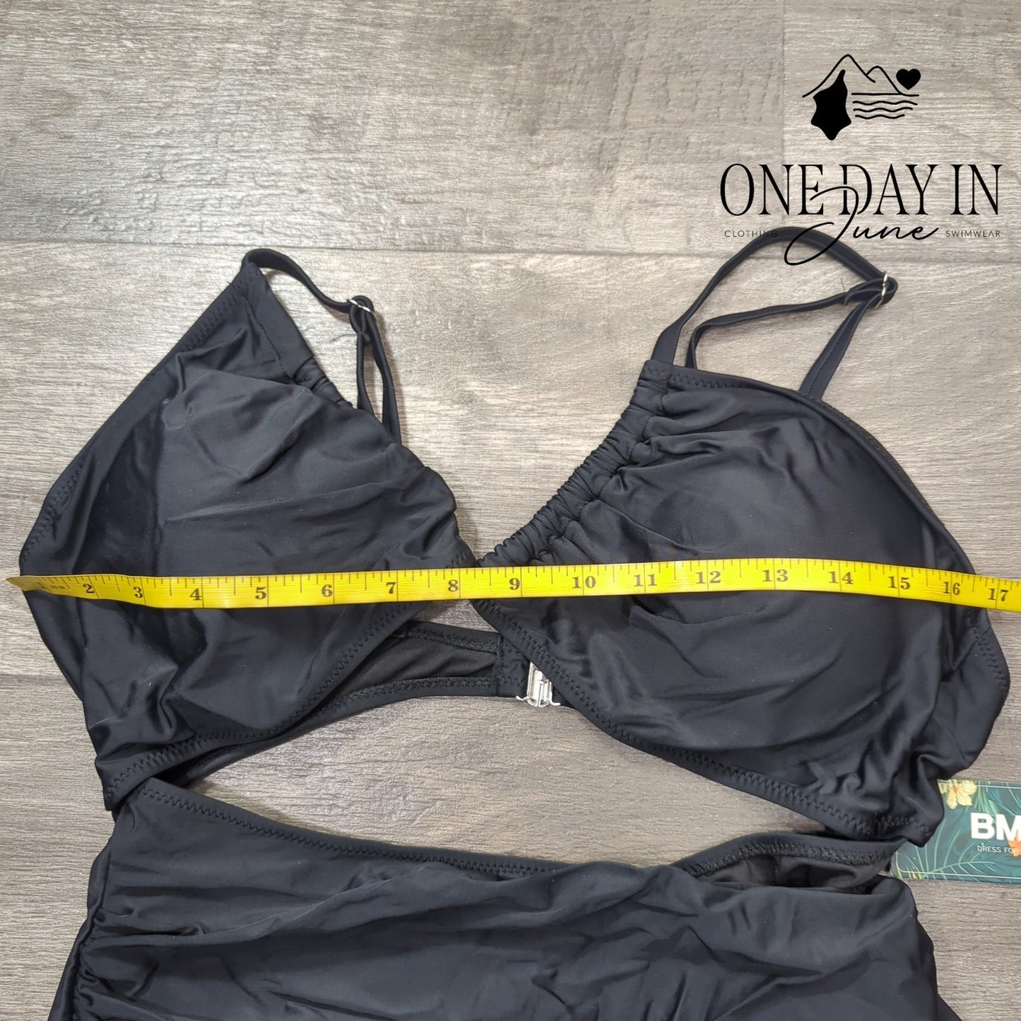 Blooming Jelly Cut Out One Piece Swimsuit Size XL