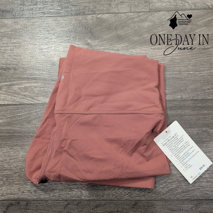 Lululemon Align HR Crop 21" Leggings Spiced Chai Nulu NWT $88 Size 14