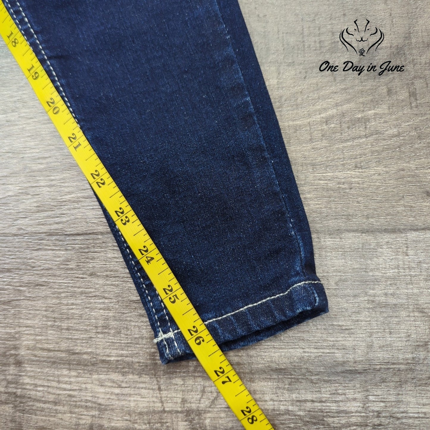 Topshop Jamie High Waist Skinny Ankle Jeans Size 25 (2)
