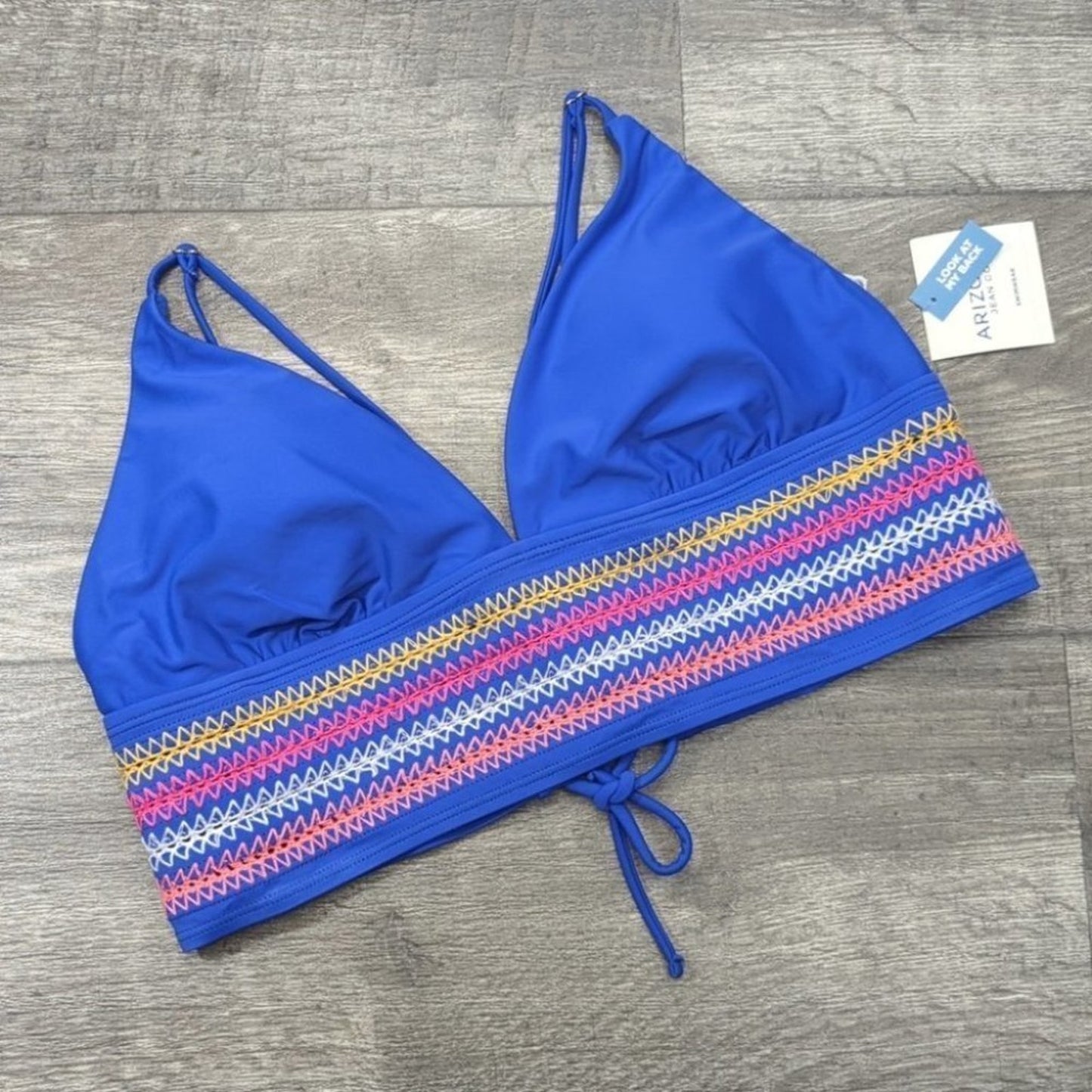 Arizona Jean Co. Juniors Bikini Top Size M
