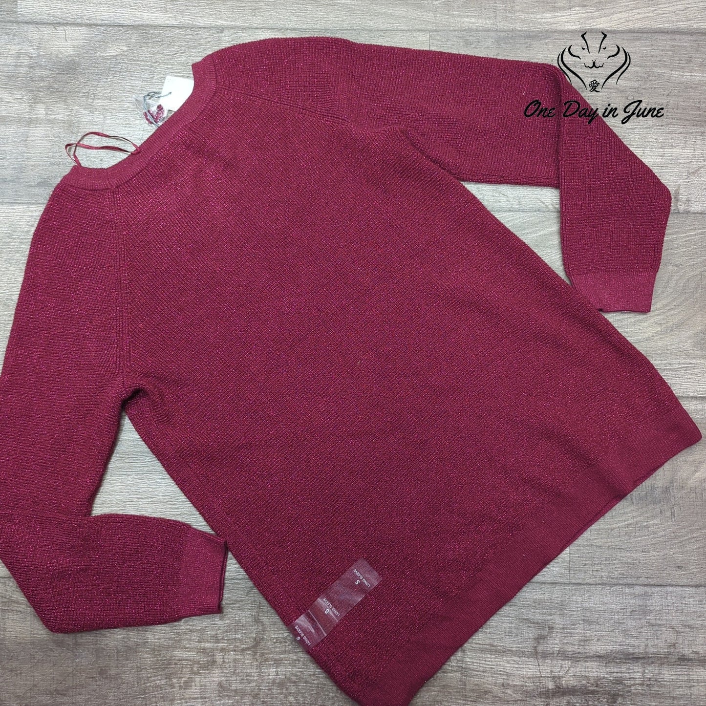 Liz Claiborne Long Sleeve Knit Sweater Size S