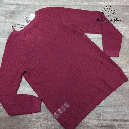 Liz Claiborne Long Sleeve Knit Sweater Size S