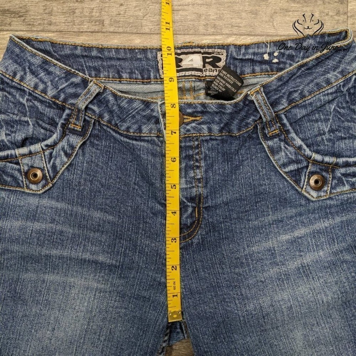 Rave R4R Juniors Capri Jeans Size 7