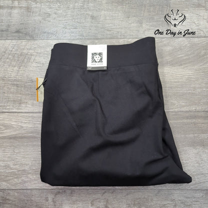 Anne Klein Plus Black Slim Leg Pull On Gold Studded Pants NWT Size 3X
